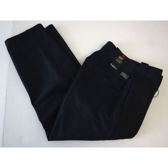 Levi's A29410003 Women's Sz 30x27 Black Relaxed-Fit Utility Pants - Picture 6 of 6